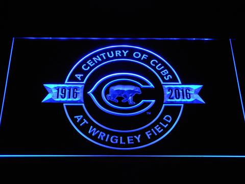 Chicago Cubs 100th Anniversary Wrigley Stadium LED Neon Sign